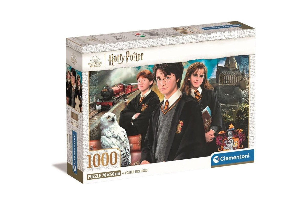 Clementoni Harry Potter v2 Jigsaw Puzzle, 1000 Pieces - 70x50cm