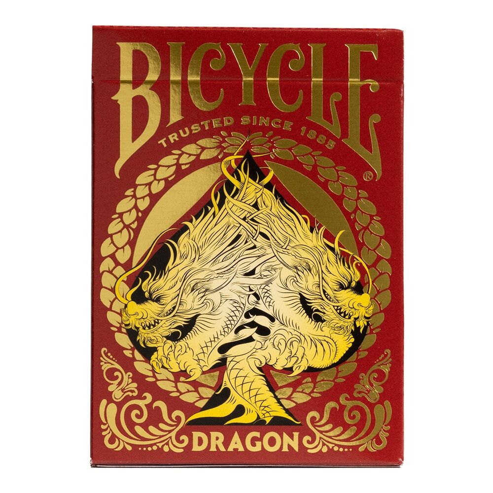 Red Dragon Playing Cards