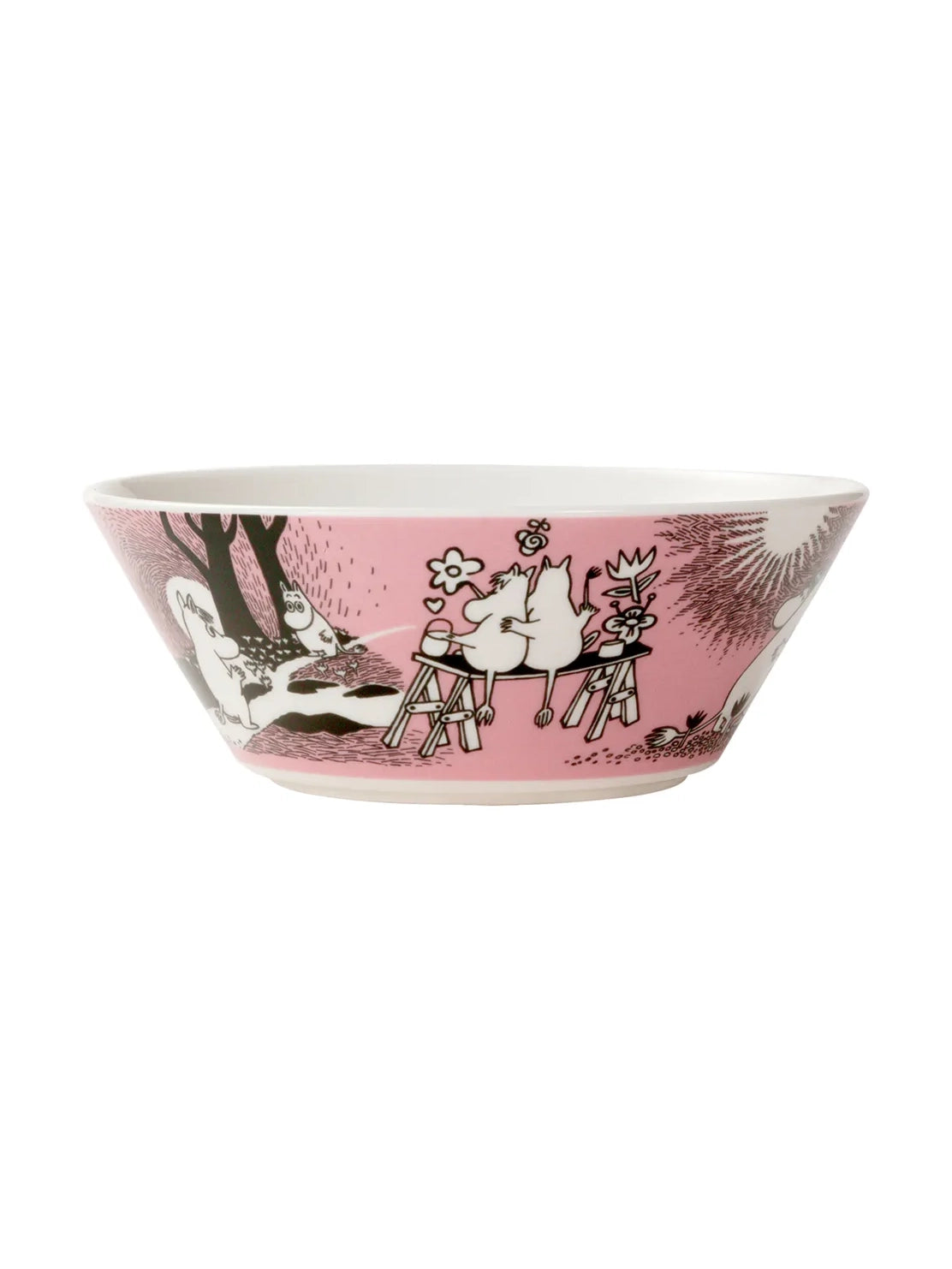 Moomin Bowl 15cm – Love Pink