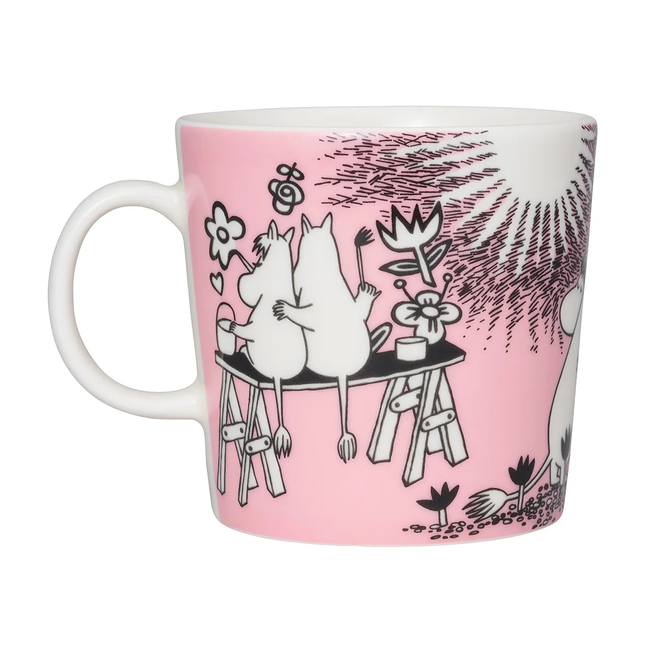 Pink Love Moomin Mug 400ml