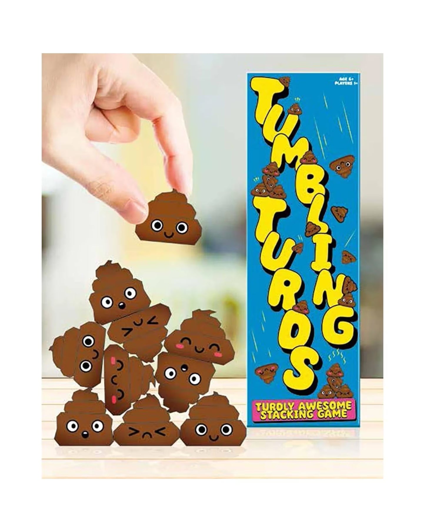Tumbling Turds Stacking Game