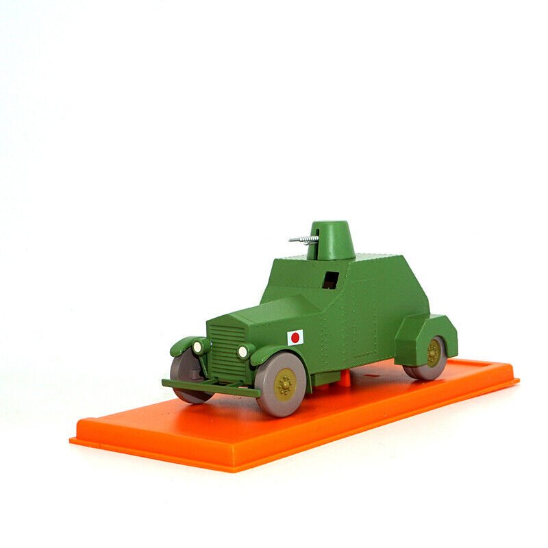 Hergé - voiture Tintin 1/24 - L'auto blindée - Para-BD/Figurines Hergé - voiture Tintin 1/24 - L'auto blindée - Para-BD/Figurines