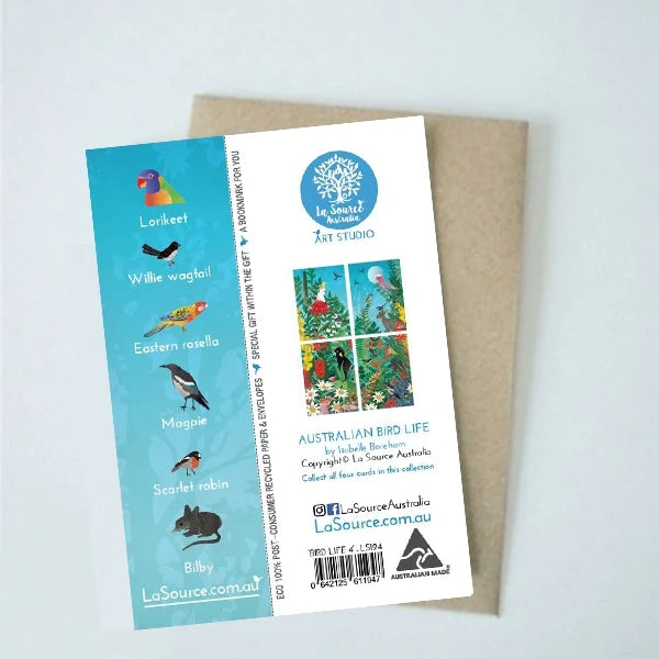 Bird Life IV Greeting Card