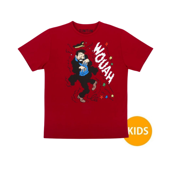 T-SHIRT: Haddock Wouah (Red)