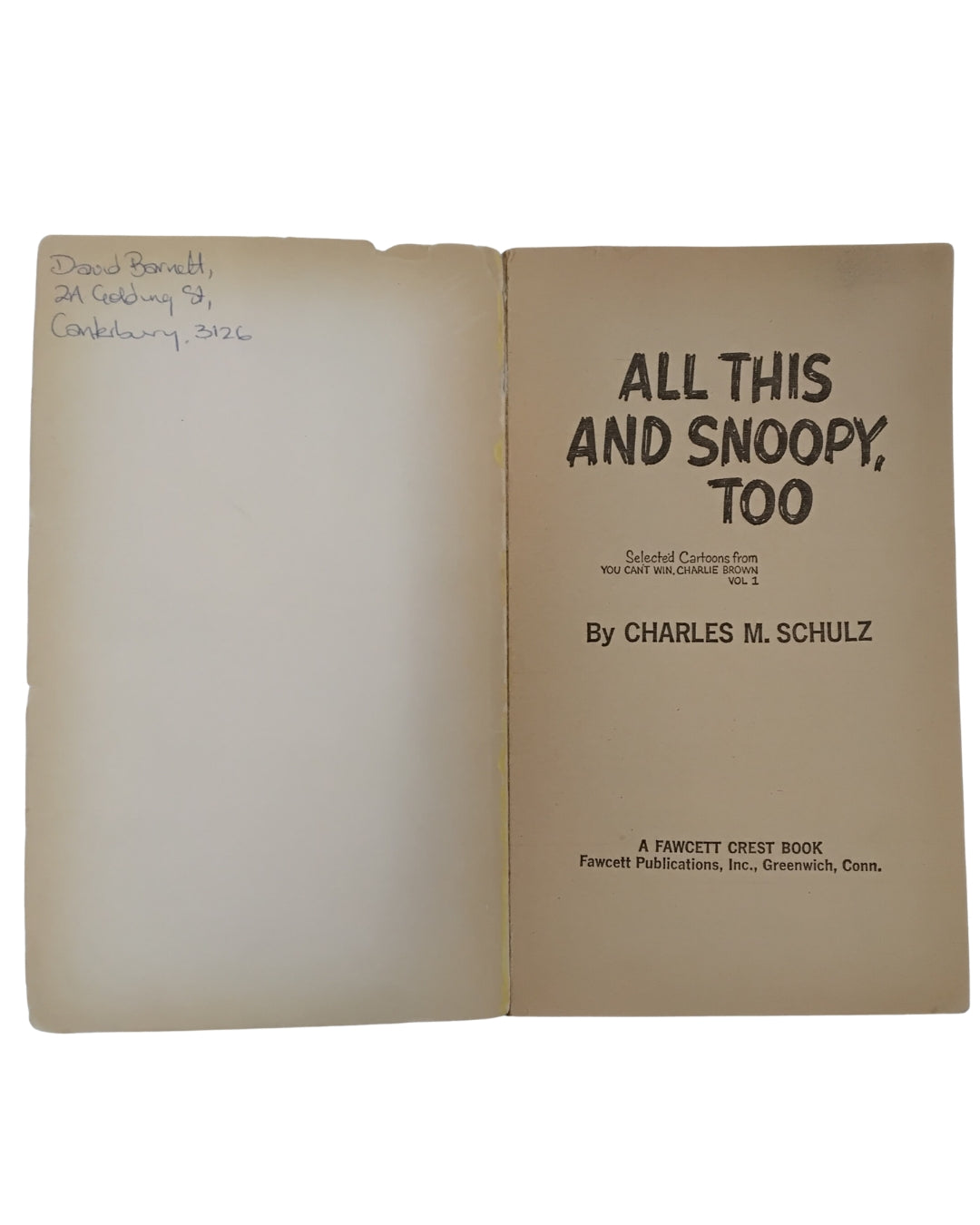 All This and Snoopy, Too