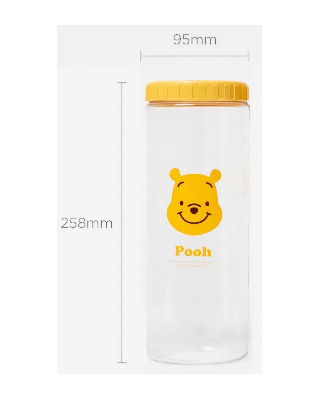 Winnie The Pooh Pocket Storage Interlock - Large