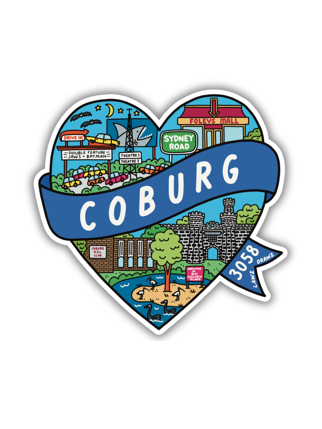Coburg Sticker