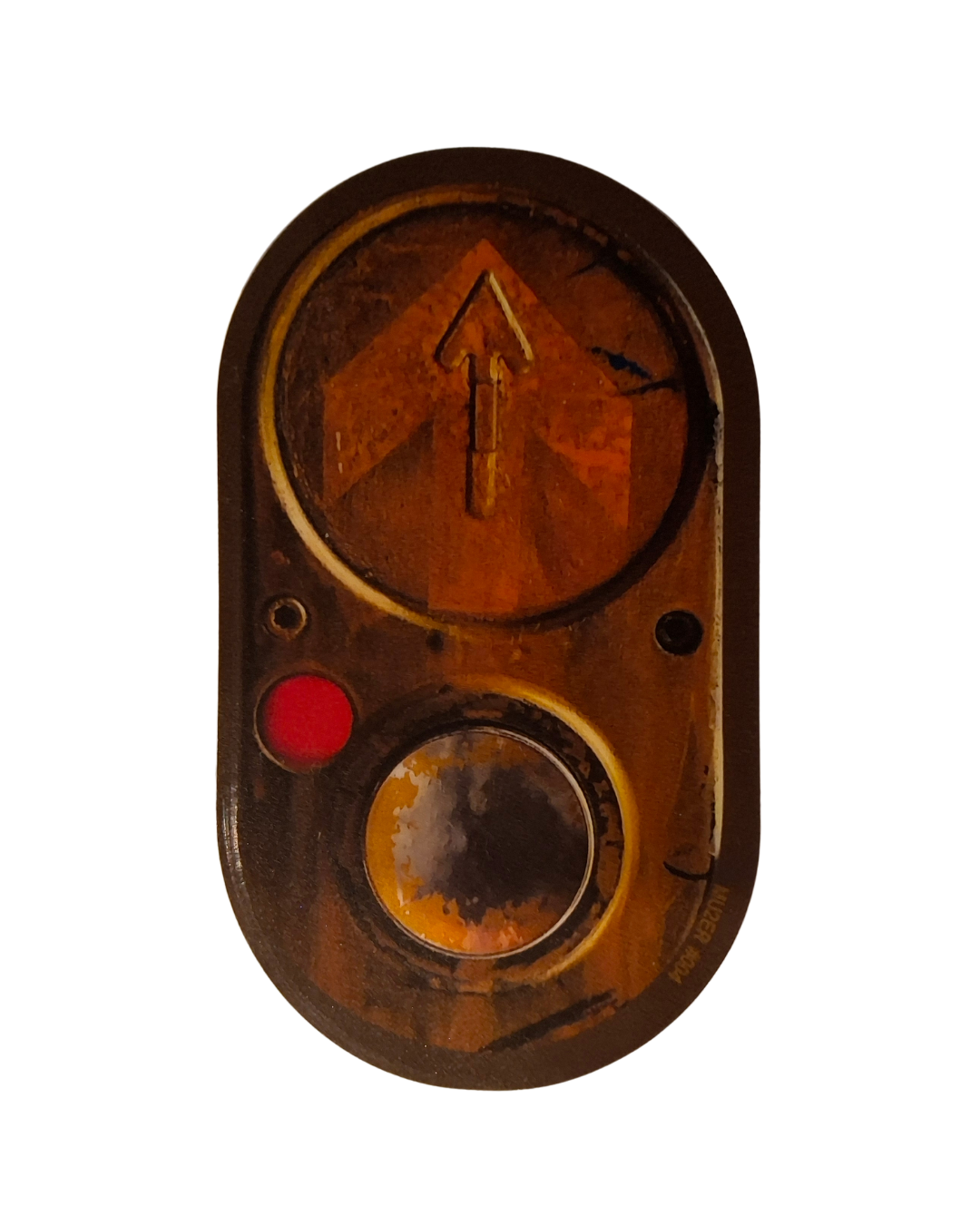 Pedestrian Crossing Button Vinyl Sticker 4