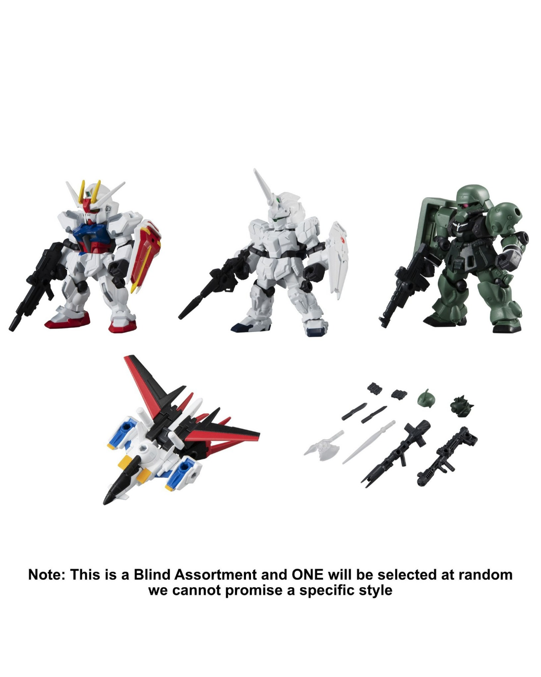 Mobile Suit Gundam Mobile Suit Ensemble 10 Blind Box 6.5cm