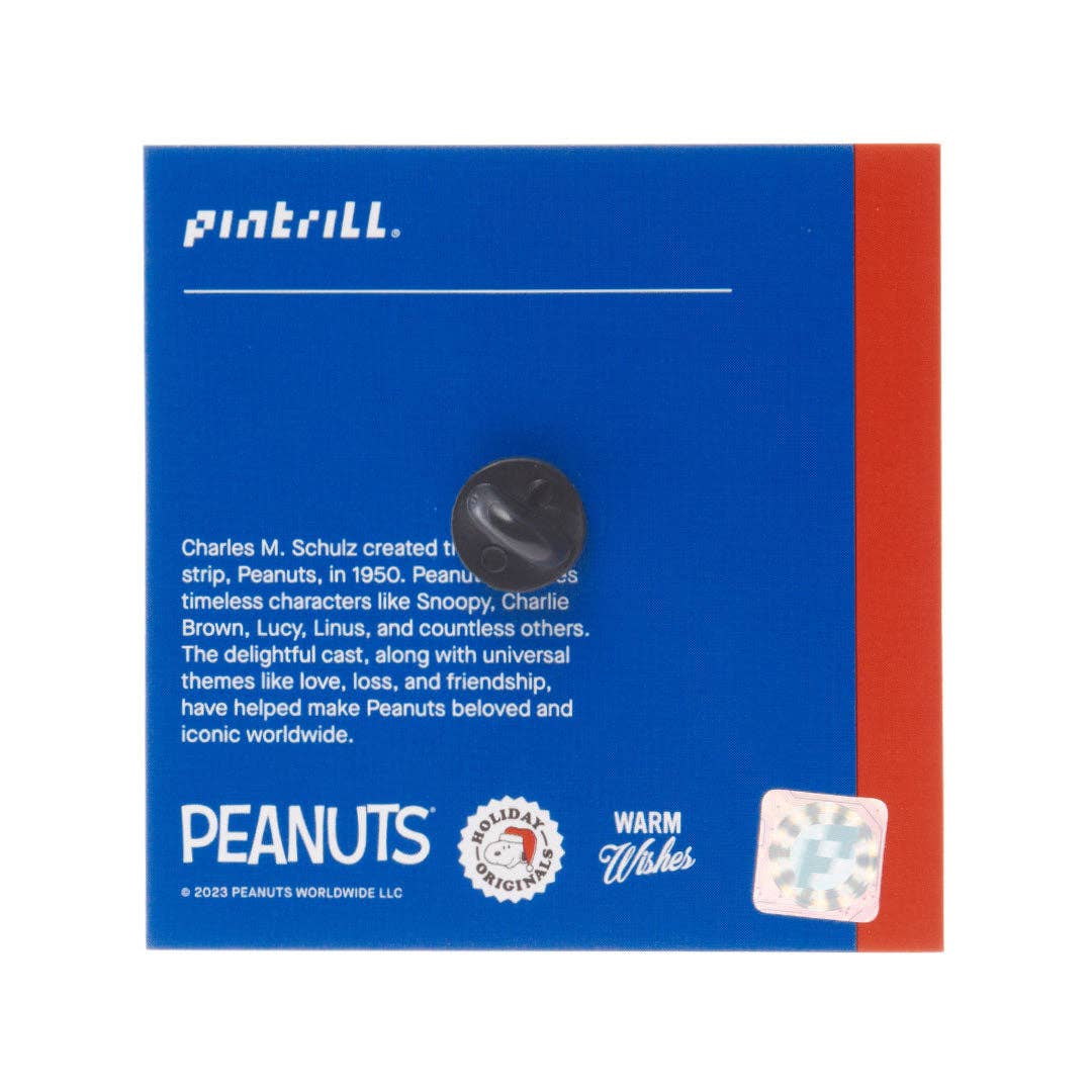 Snoopy & Charlie Scarf Pin