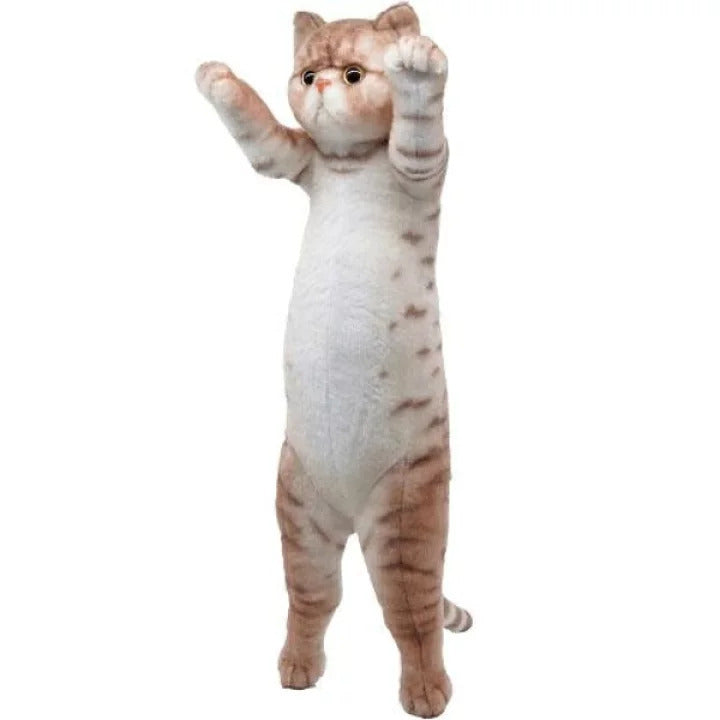 Standing Exotic Shorthair Cat Plush 58cm