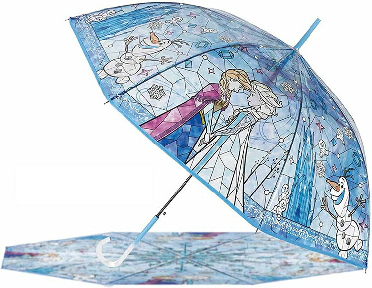 Disney Stained Glass Style Umbrella - Frozen