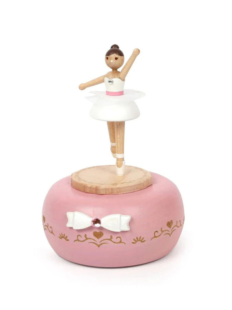 Ballet Girl Turn Round Music Box