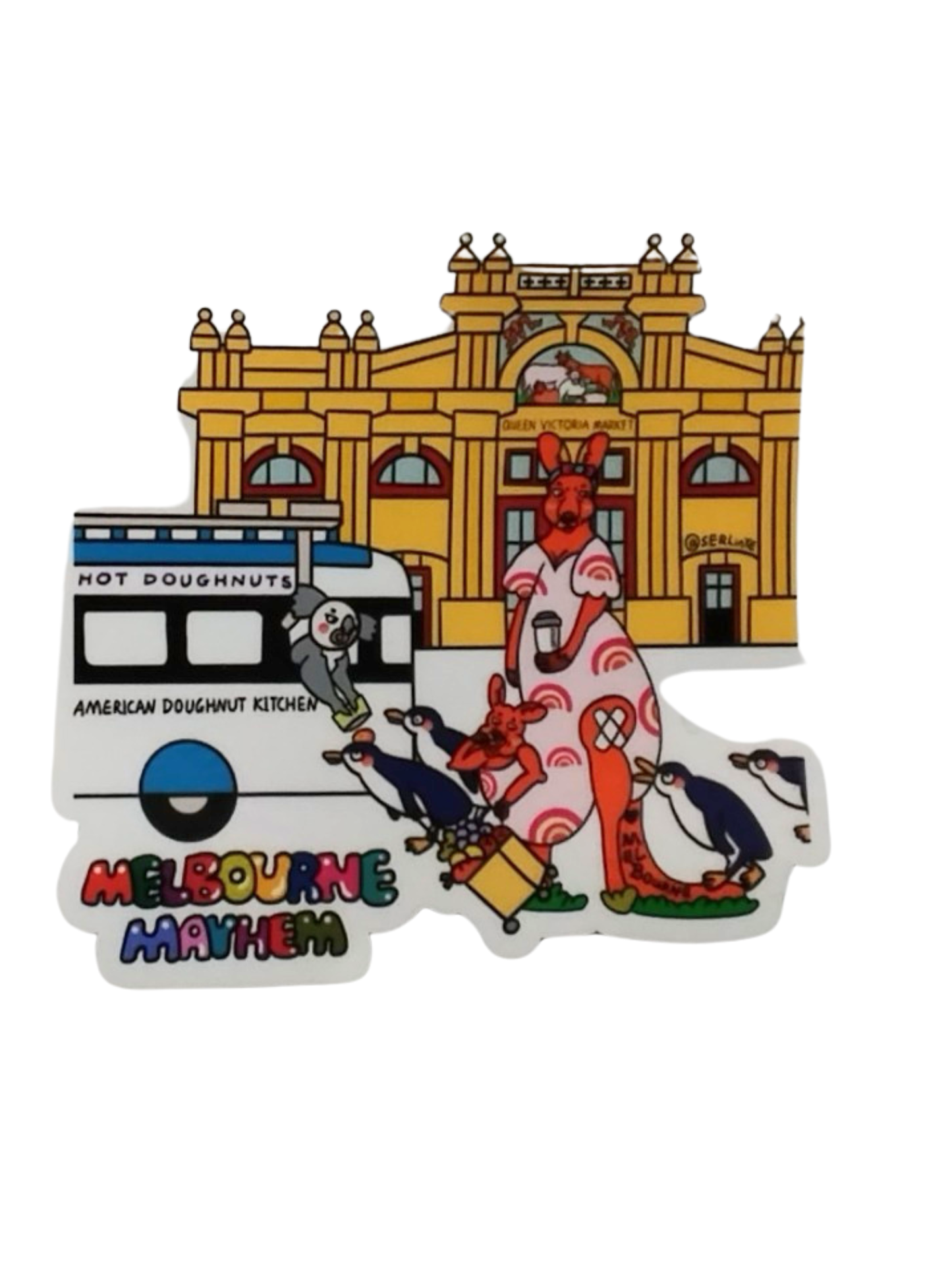 Melbourne sticker – Melbourne Mayhem