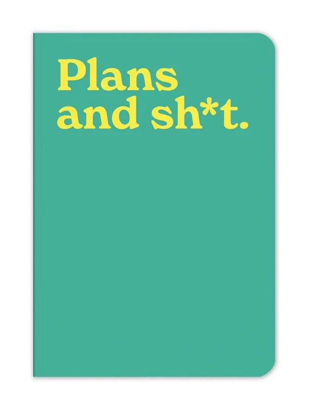 Plans and Sh*t A5 Notebook