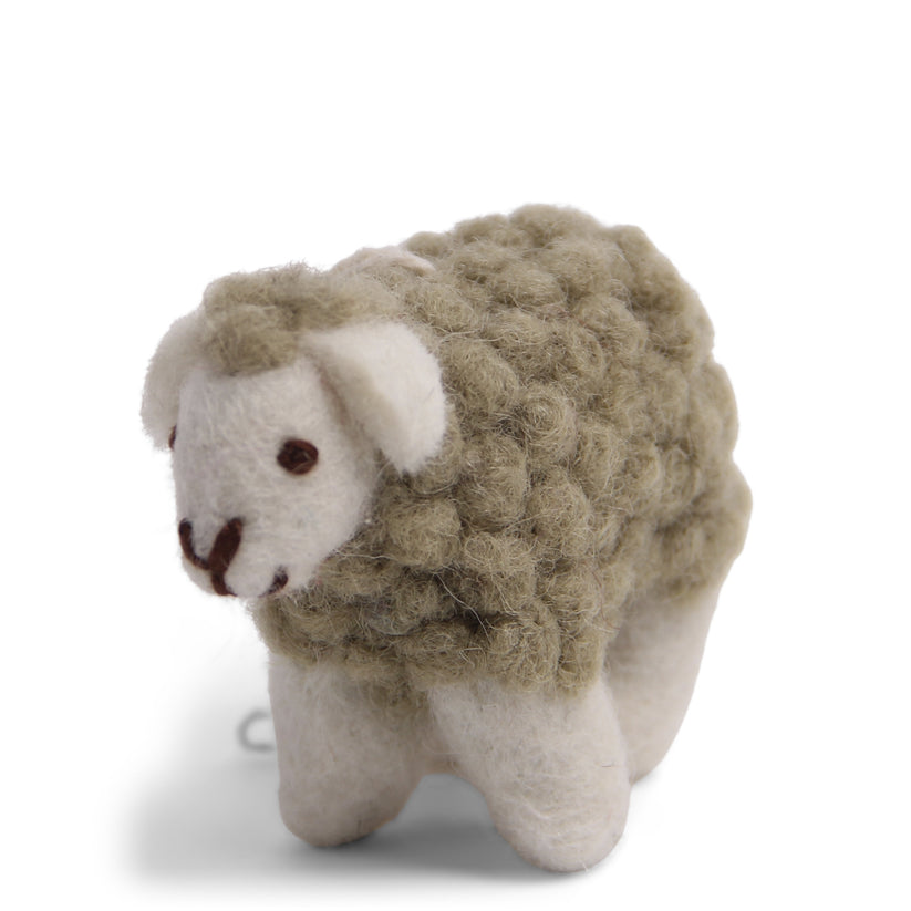 Sheep Mini Dusty Green Decoration