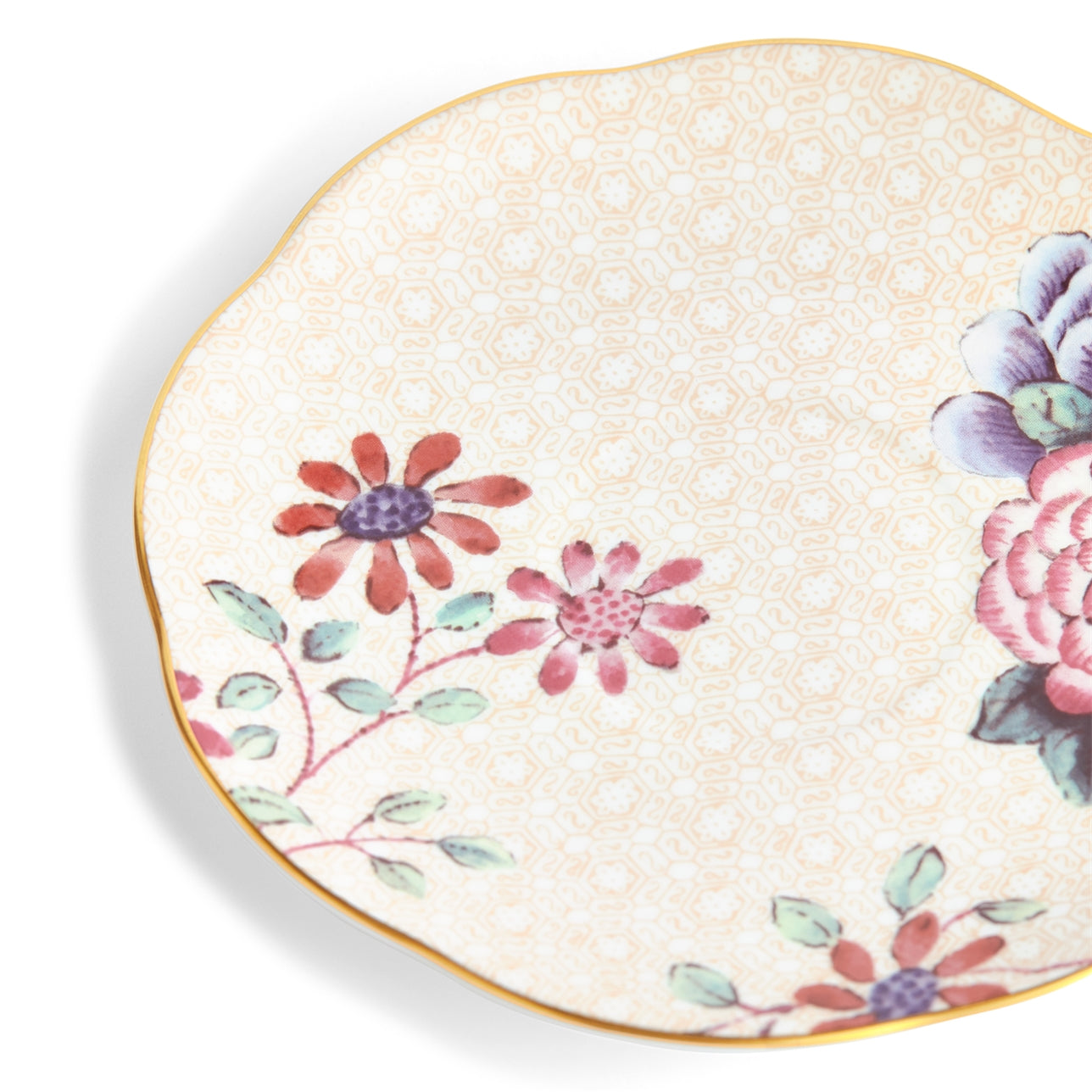 Wedgwood Cuckoo Peach Teacup & Saucer