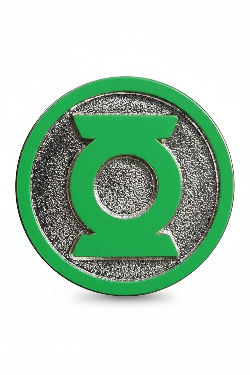 Green lantern lapel pin