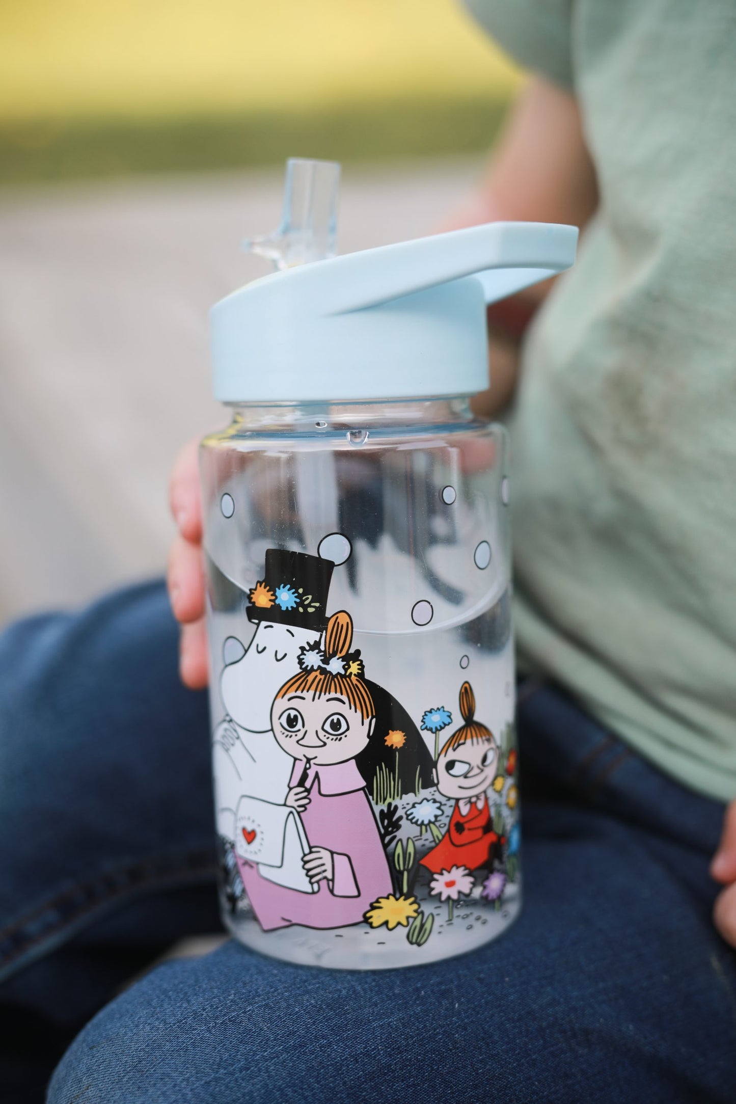 Moomin Picnic Plastic Water Bottle