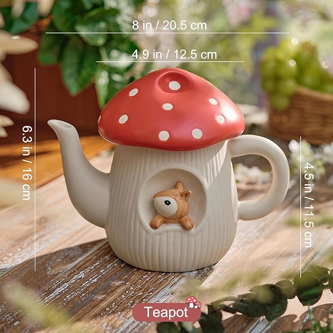 Mushroom Teapot