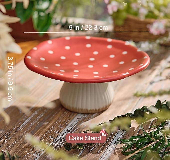 Mushroom Cake Stand