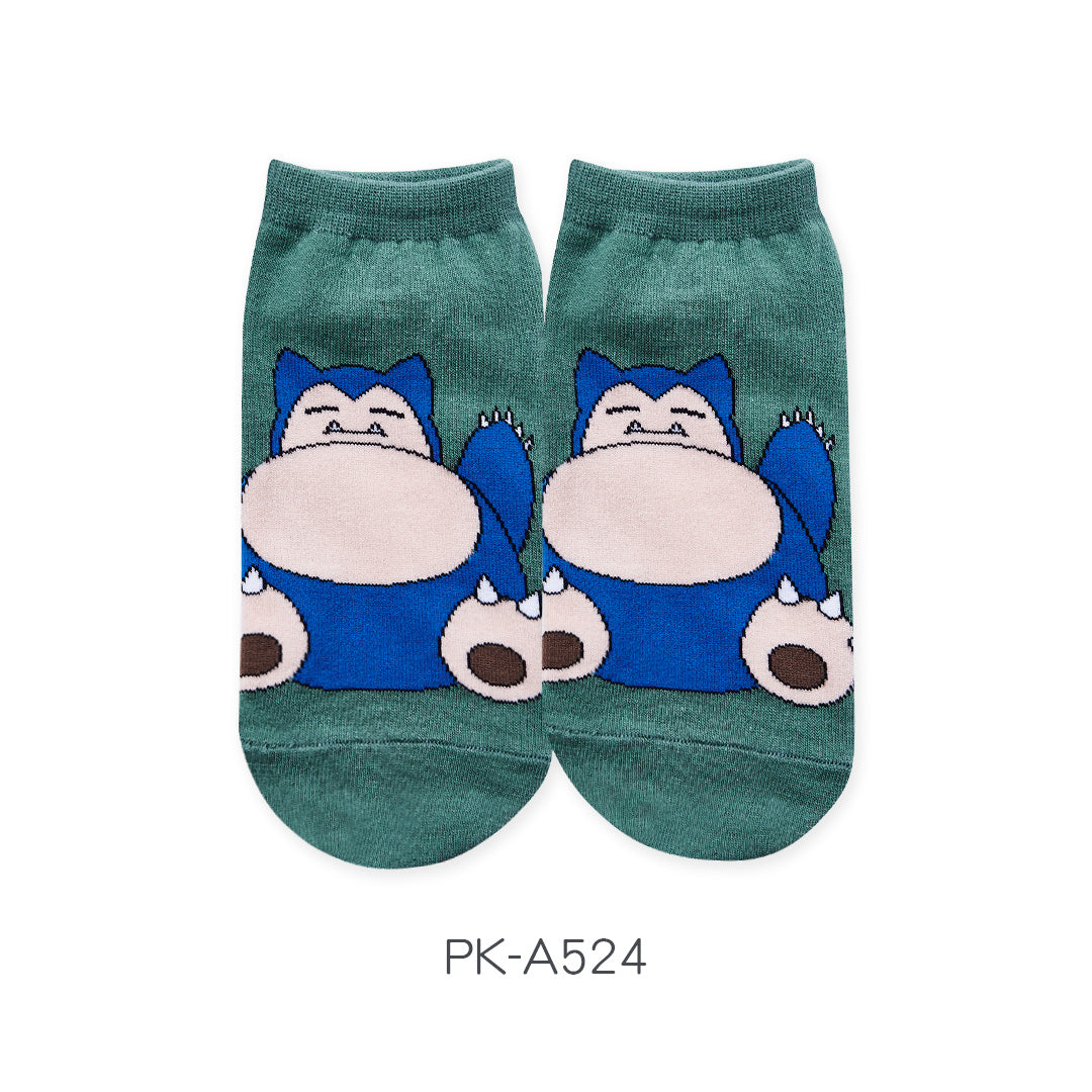 snorlax ankle socks