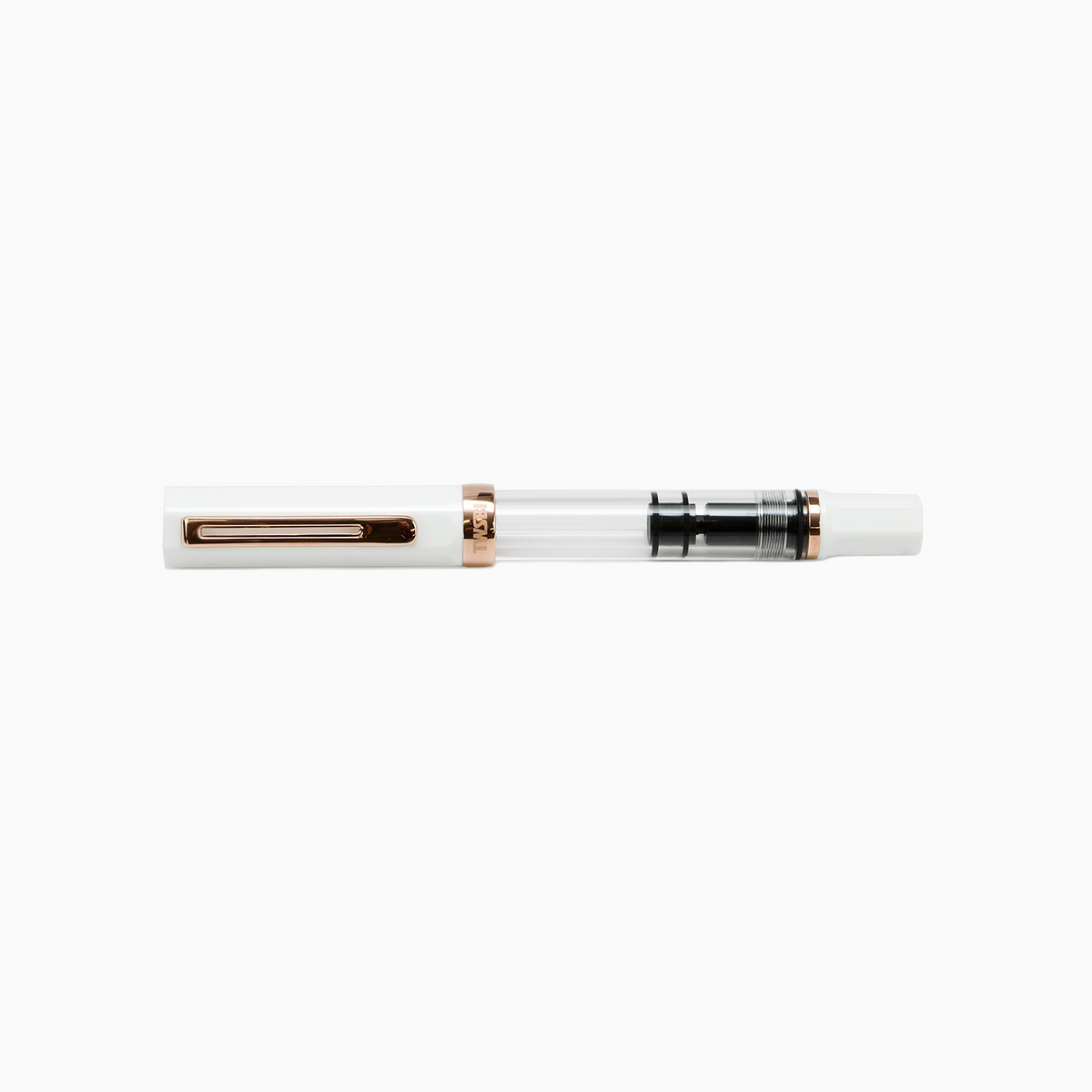 ECO White Rose Gold Fountain Pen