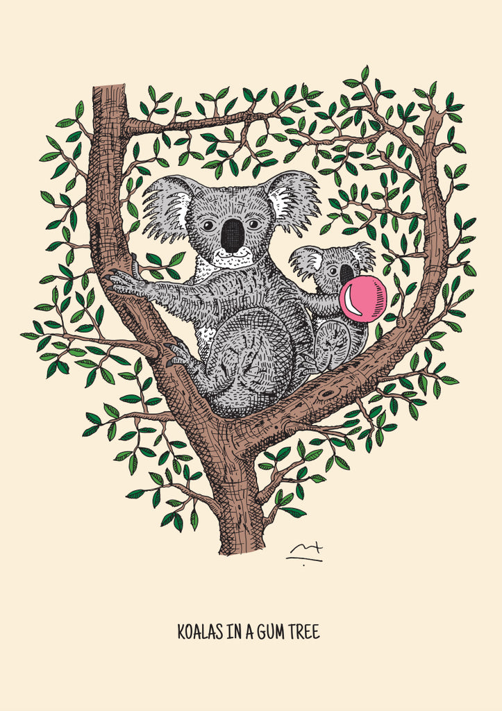 Australian Animal Set of 3 Notebooks