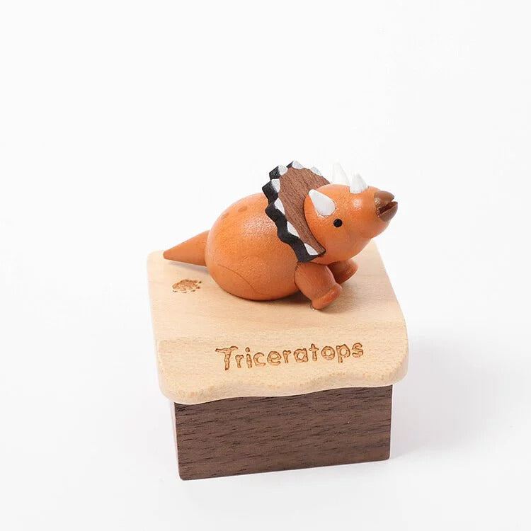 Triceratops Mini Music Box