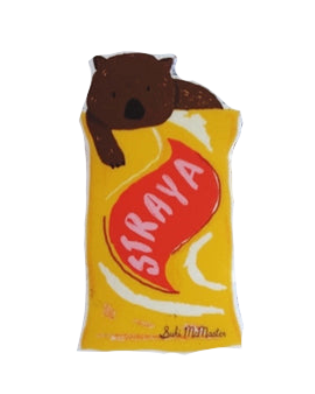 Wombat & Aussie Treats Magnet - Suki McMaster