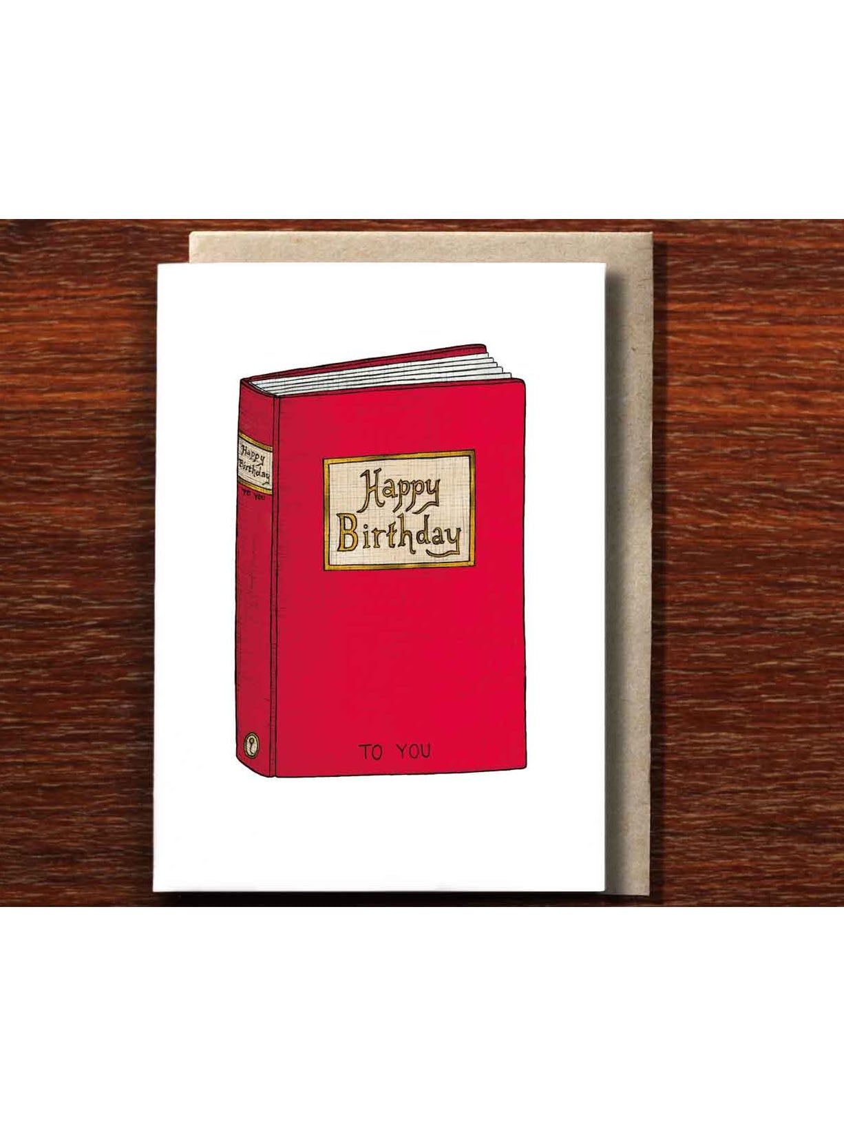 Birthday Book - Happy Birthday Card