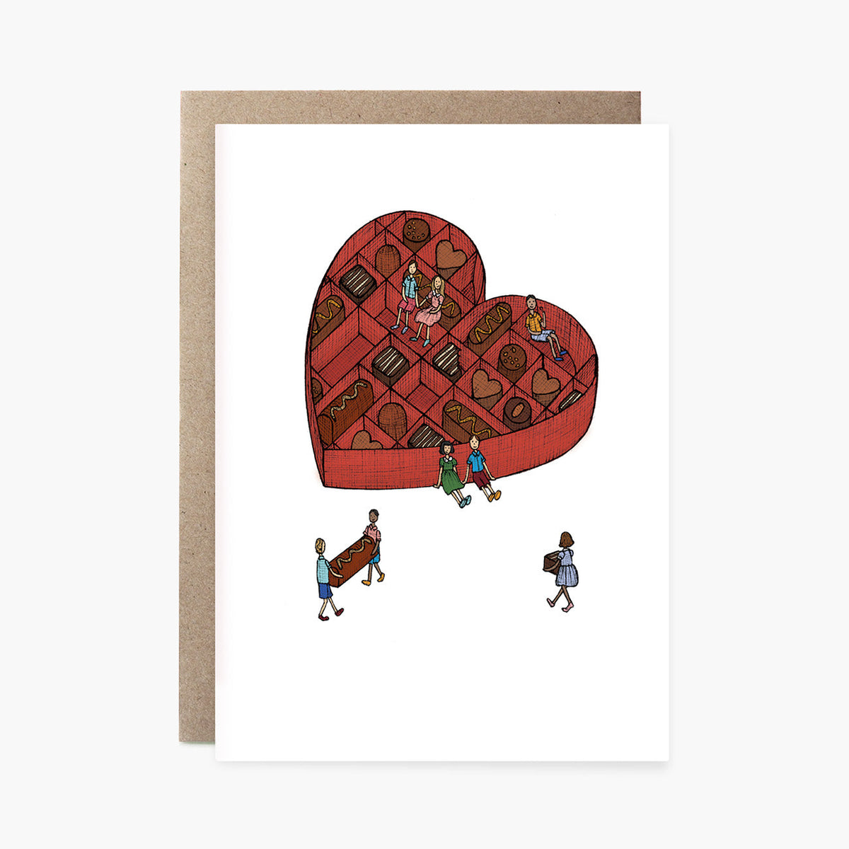Box of Chocolates - Valentine's Day Card