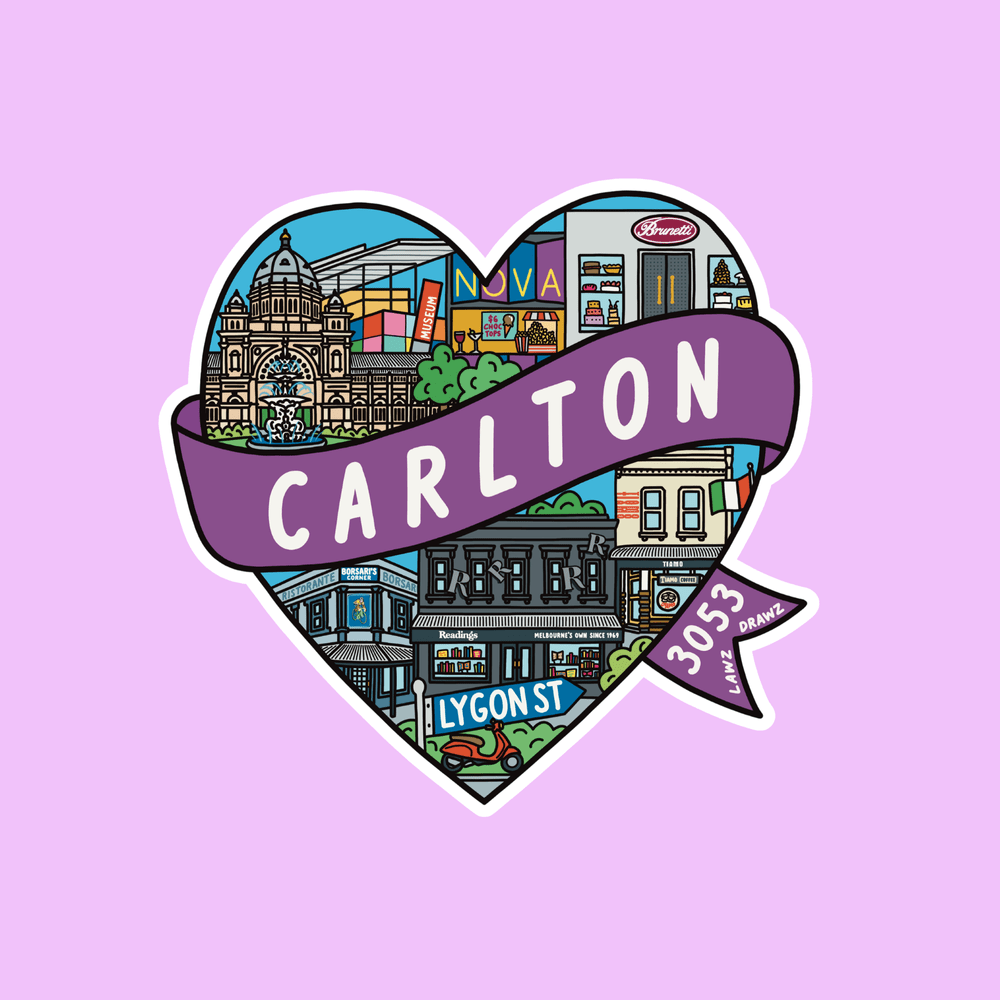 Carlton Sticker