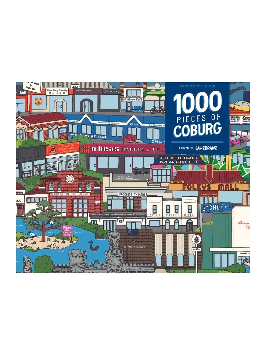 1000 Pieces of Coburg - Puzzle
