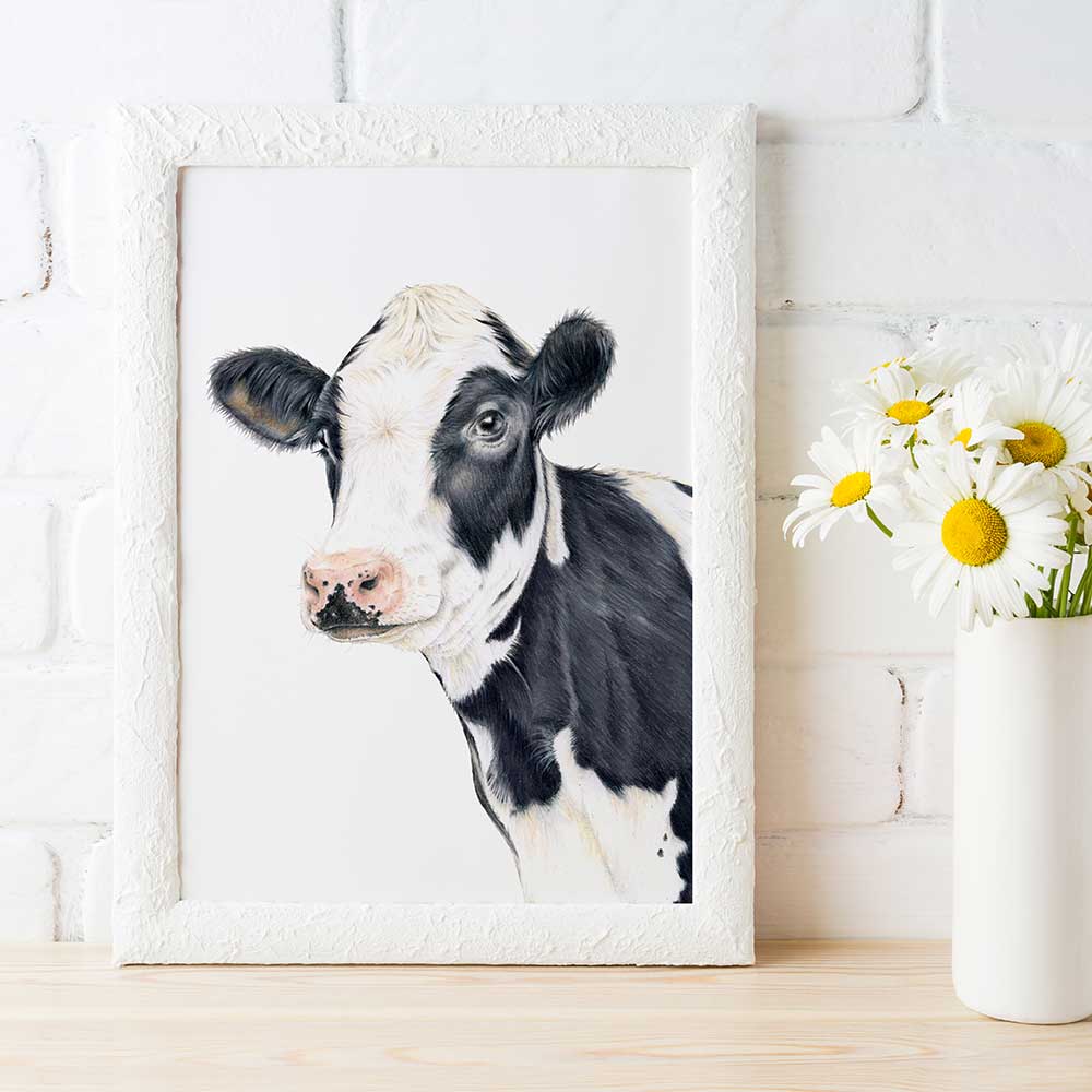 Bella the Holstein Friesian Cow | Fine Art print