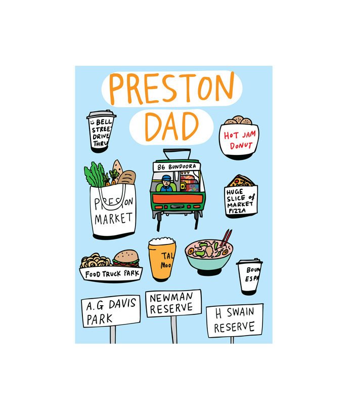 Preston Dad Greeting Card