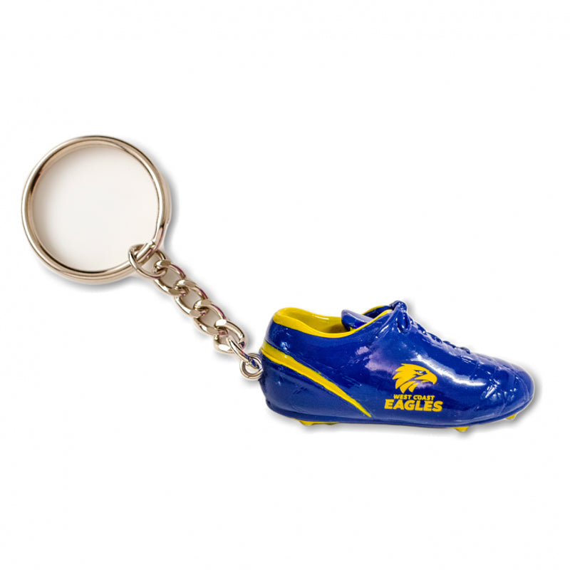 West Coast Eagles 3D Footy Boot Keyring