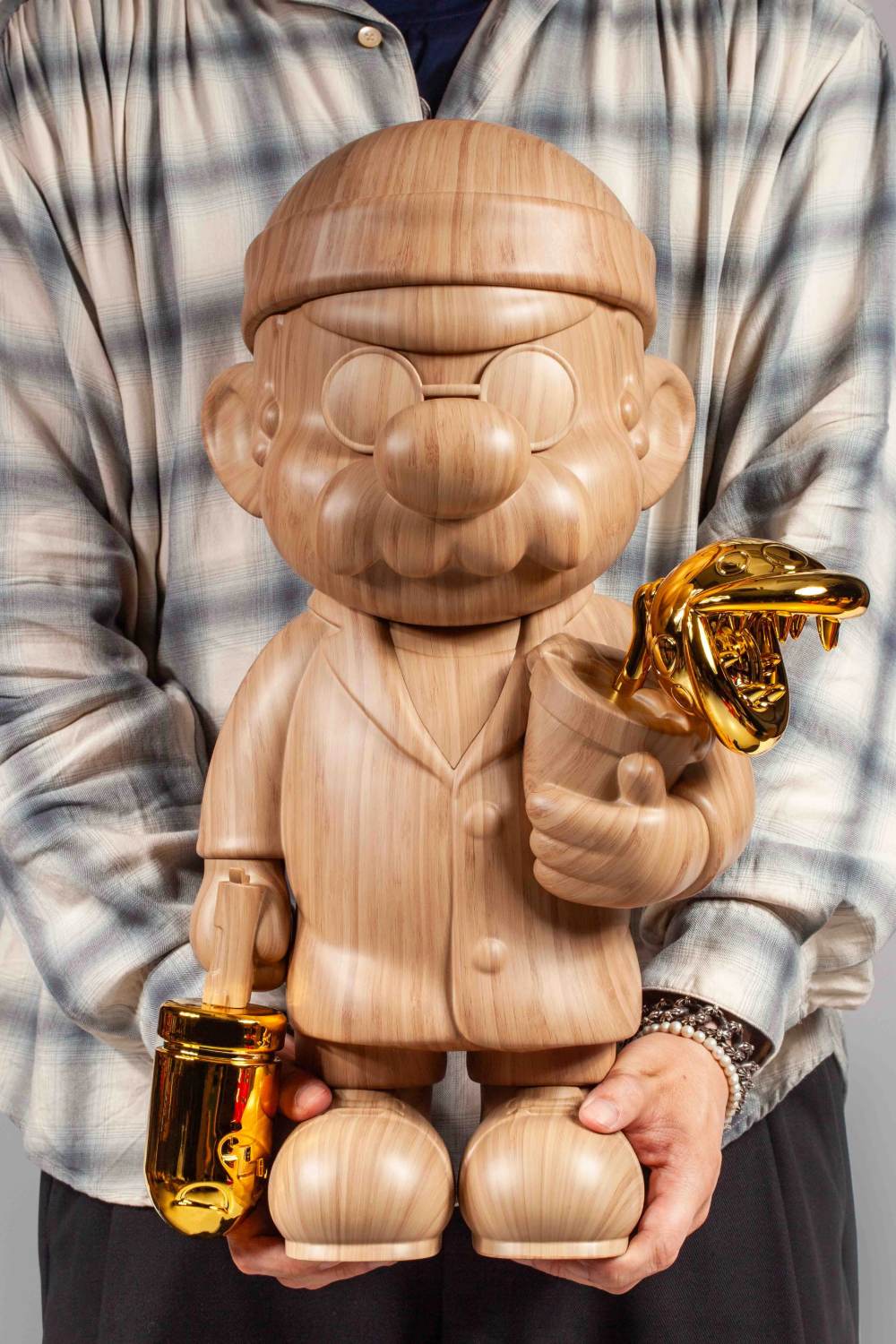 Forest Blocks Gilded Version Figurine 50cm