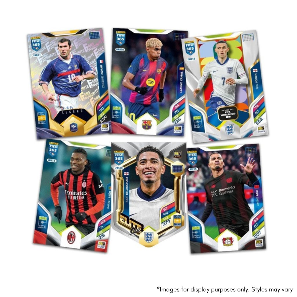 FIFA 365 Adrenalyn XL 2026 Soccer Trading Cards Booster Pack