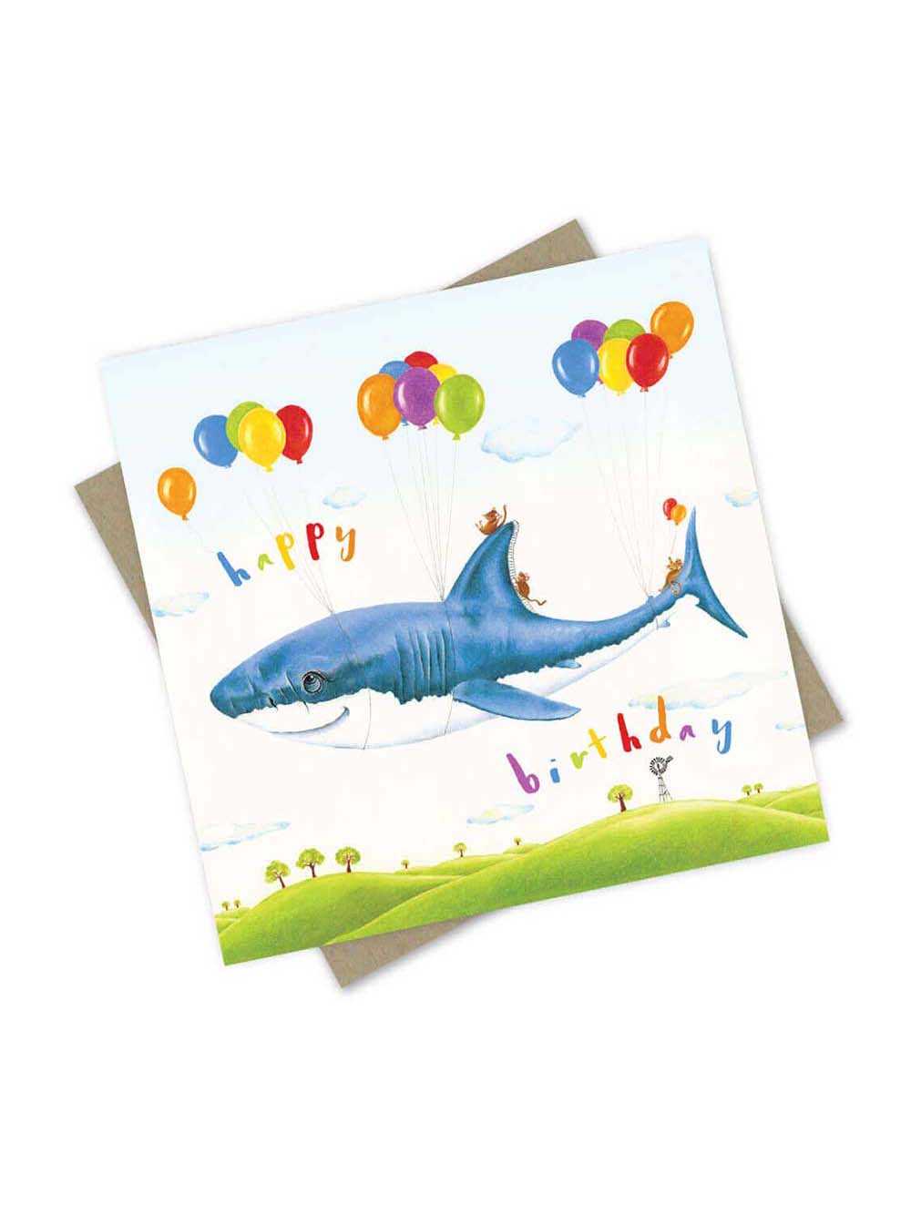 Happy Birthday Sharky Card