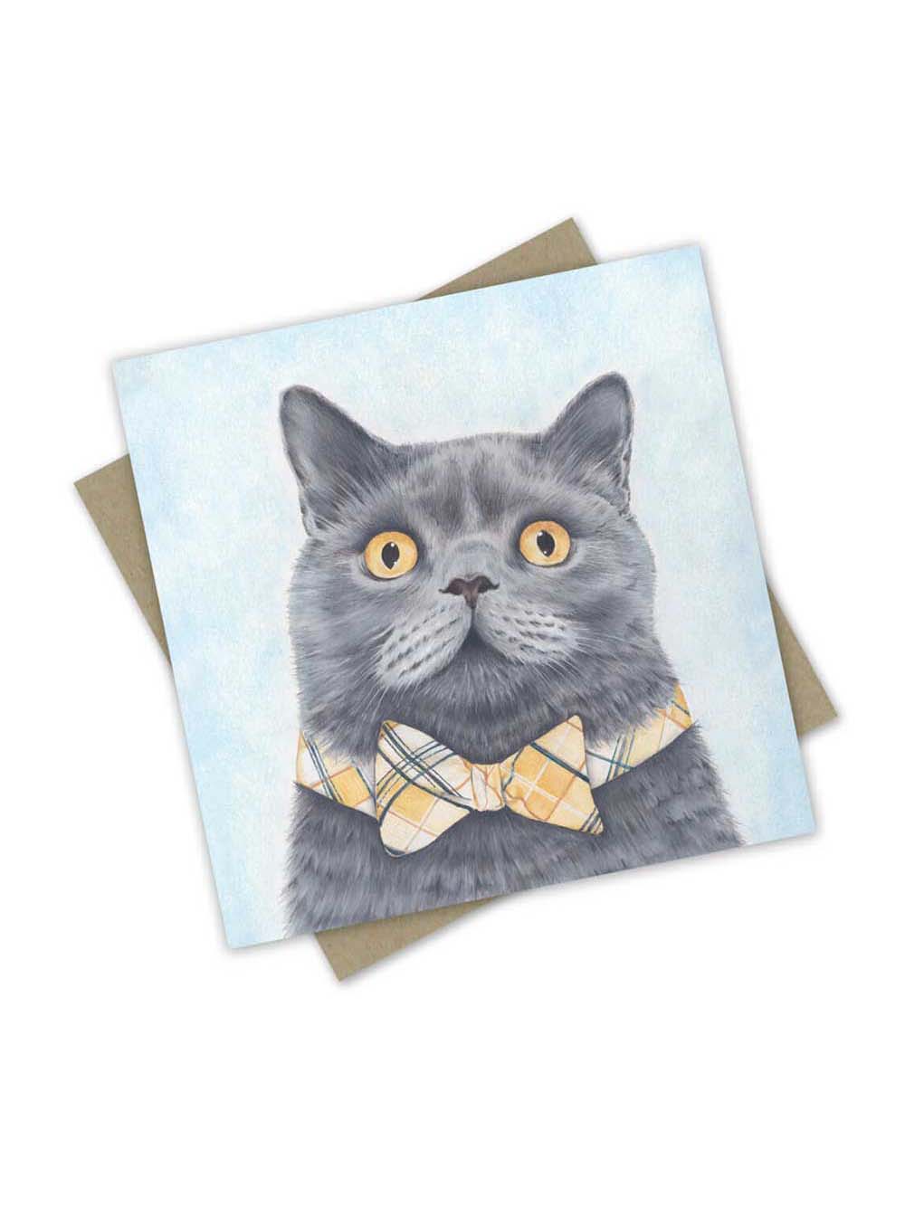 Cat Greeting Card