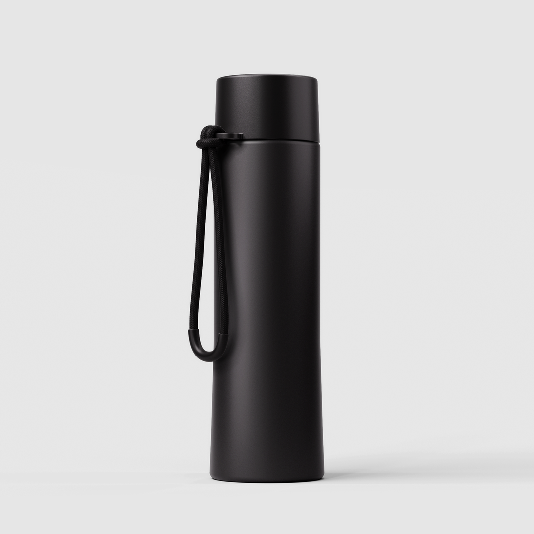 Move Coal Ceramic Drink Bottle 660ml