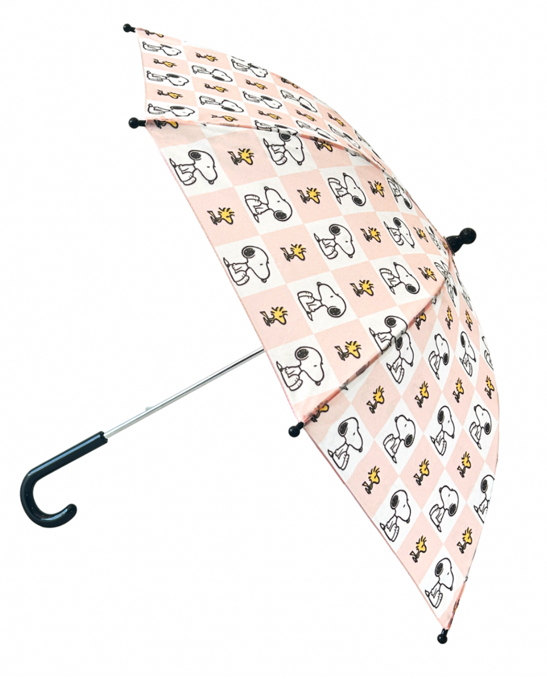 Peanuts Umbrella (S) - Pink Checkboard