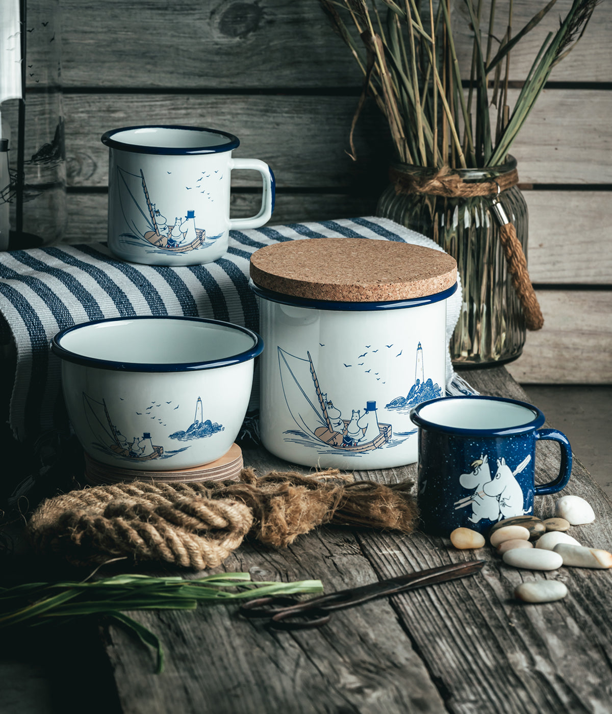 Moomin Sailors Enamel Mug 250ml - view 5