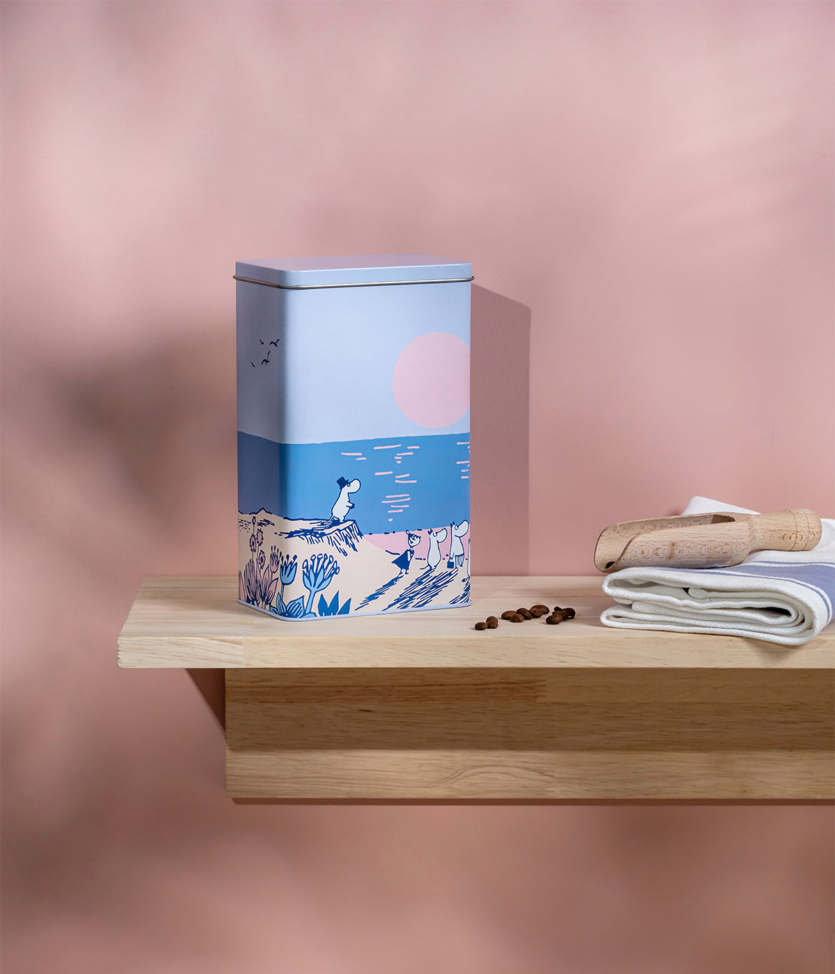 Moomin Sunset Coffee Tin 20cm - view 3