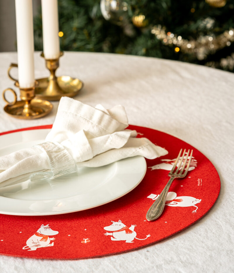Moomin r-PET placemat Gifts Ø38cm