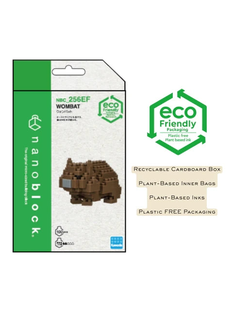 Wombat Nanoblock Figurine