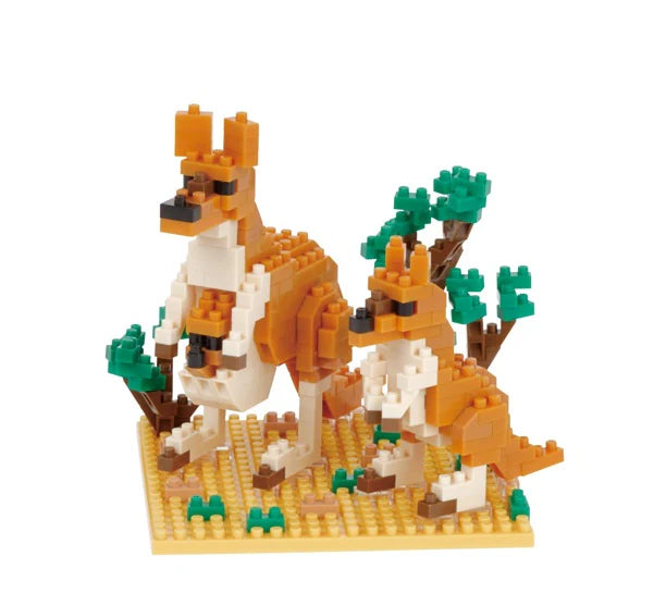 Big Kangaroo & Joey Nanoblock