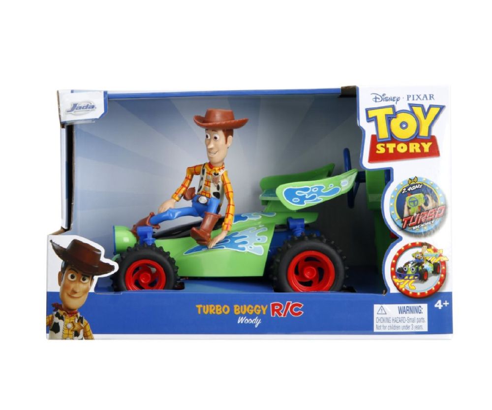 Toy Story Woody in Buggy Remote Control Car