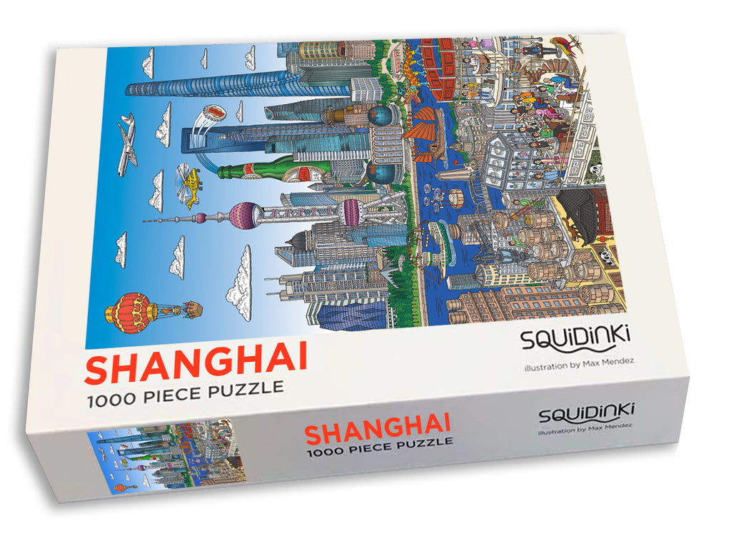 1000 Piece Jigsaw Puzzles: SHANGHAI
